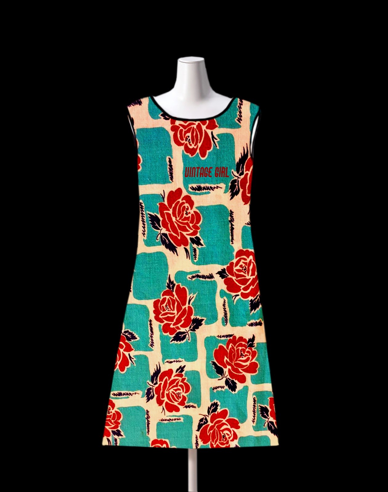 Vintage Rose dress  copy